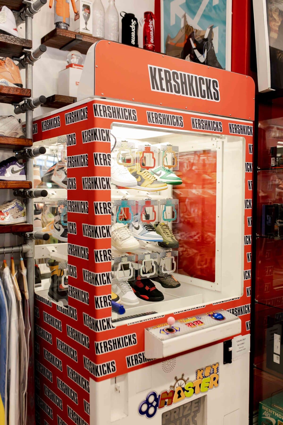 Sneaker vending machine