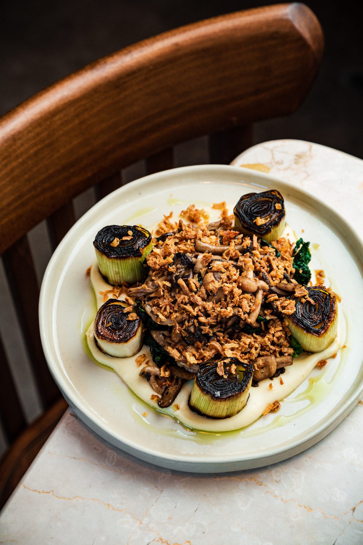 Linden Stores burnt leeks